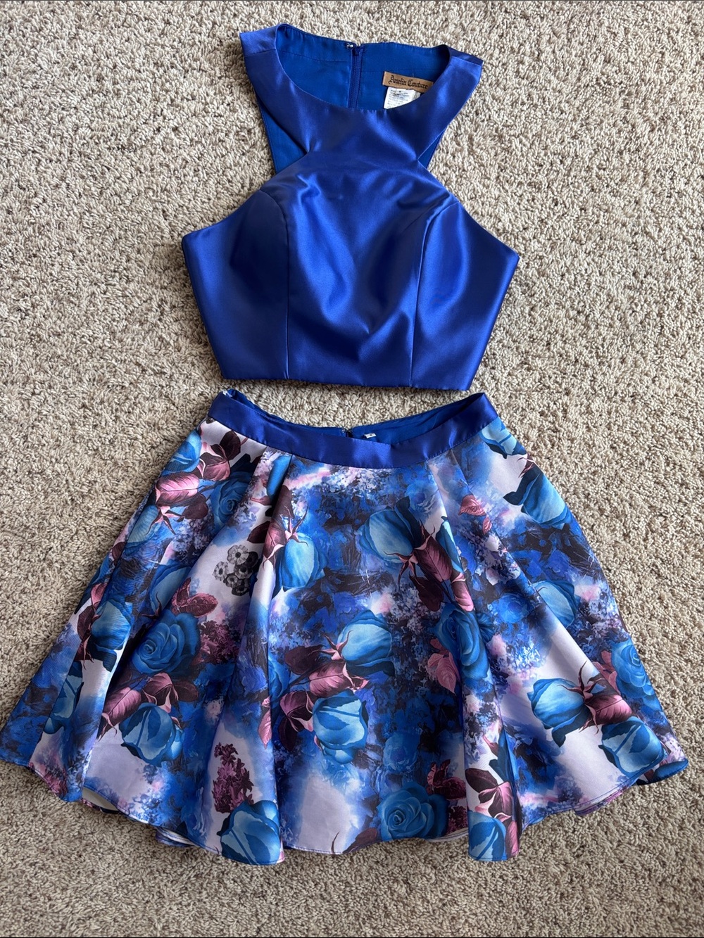 Two piece dress size 8